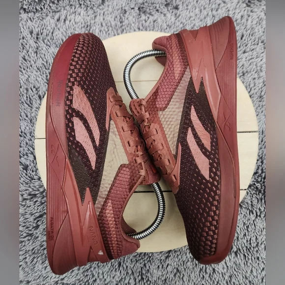 Reebok Nano X3 Cross Training Athletic Sneakers Pink Weightlifting Women's 7.5 - Picture 5 of 9
